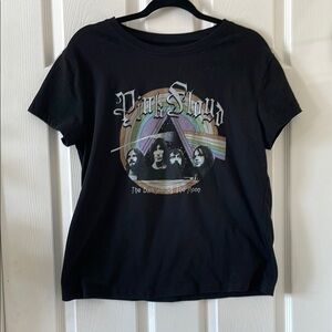 Pink Floyd dark side of the moon tee rock concert band
